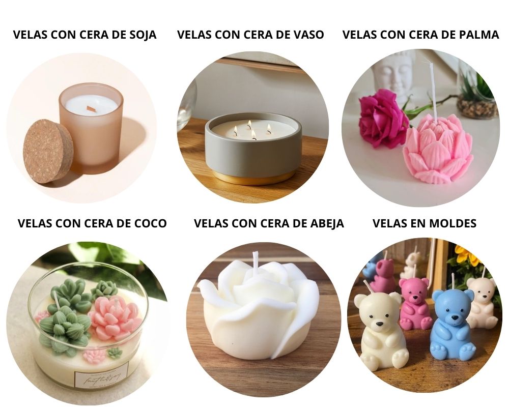 Proyectos de velas artesanales